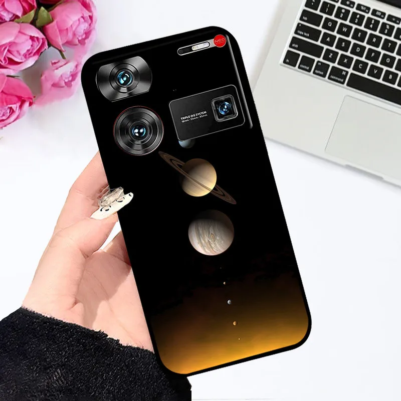 Cases For Nubia Z60 Ultra Cute Astronaut Fashion Shockproof Soft Bumper For NUBIA NubiaZ60 Z60Ultra Coque Z 60 Ultra Capa Shell