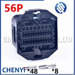 56 Pin Automotive waterproof connectors Wire harness Plug 1S0973056A 1S0973056 1S0 973 056 A For ECU 9GV