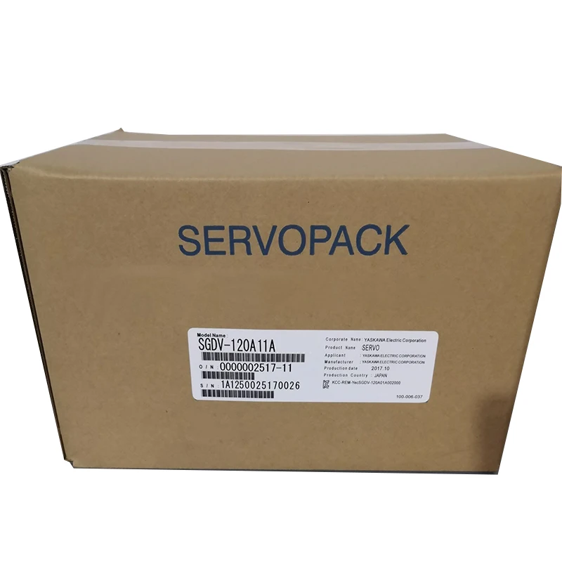 SGDV-120A11A sgdv120a11a SERVOPACK Ac Servo Motor And Drive Stock In Warehouse