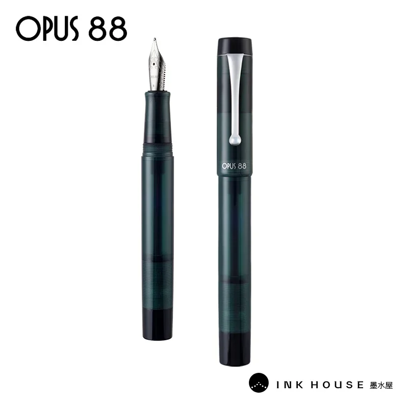 New Transparent OPUS 88 DEMO Fountain Pen For Students JOWO Number 6 Nib Practice Writing Pen High Ink Capacity Eye Dropper Fill