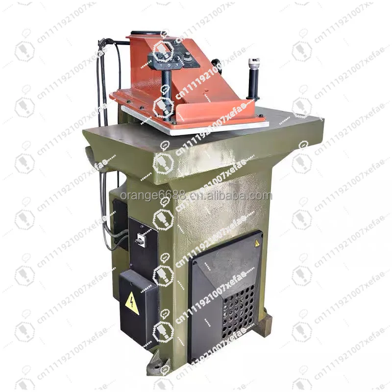Chinese Supplier of Leather Shoe Cutting Machine, Hydraulic Swing Arm Cutting Machine, Semi-automatic 220V ISO9001 Certification