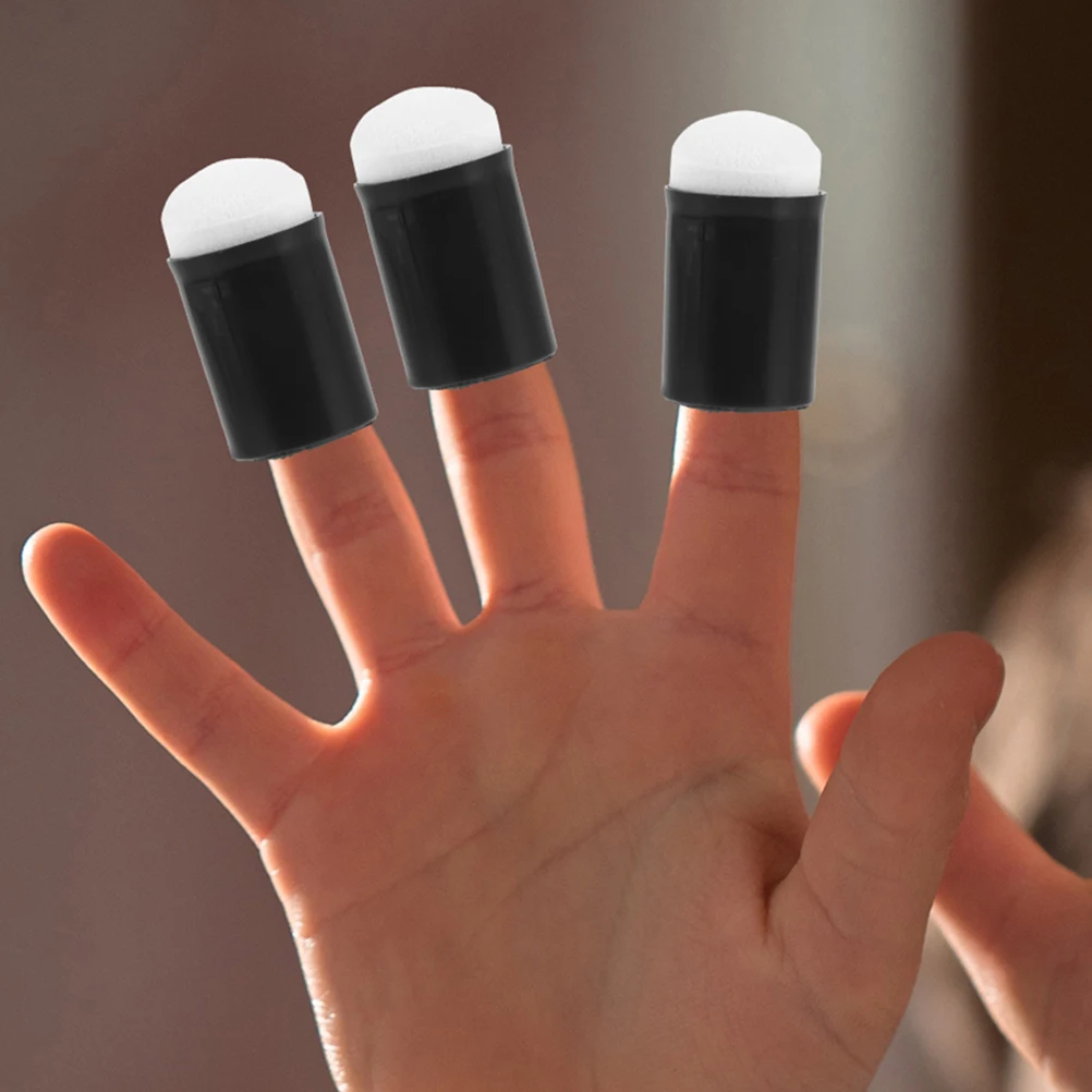 15 قطعة أدوات طلاء الأصابع الإسفنج Daubers للأطفال الفن الحرفية Diy بها بنفسك الكتابة على الجدران الرسم المحمولة اللوحة لوازم متعددة الوظائف