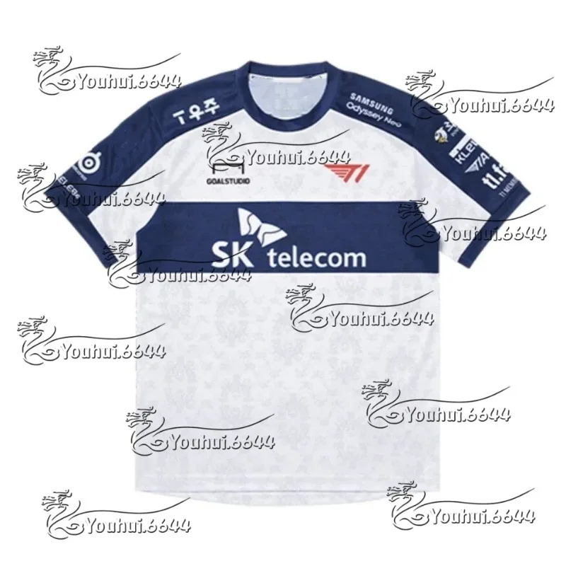 

Summer Men T1 FAKER Game T-shirt Kids Tops Tees Male Fashion LCK Jersey Fitness Quick Drying Clothing Training Sportswear MOTO