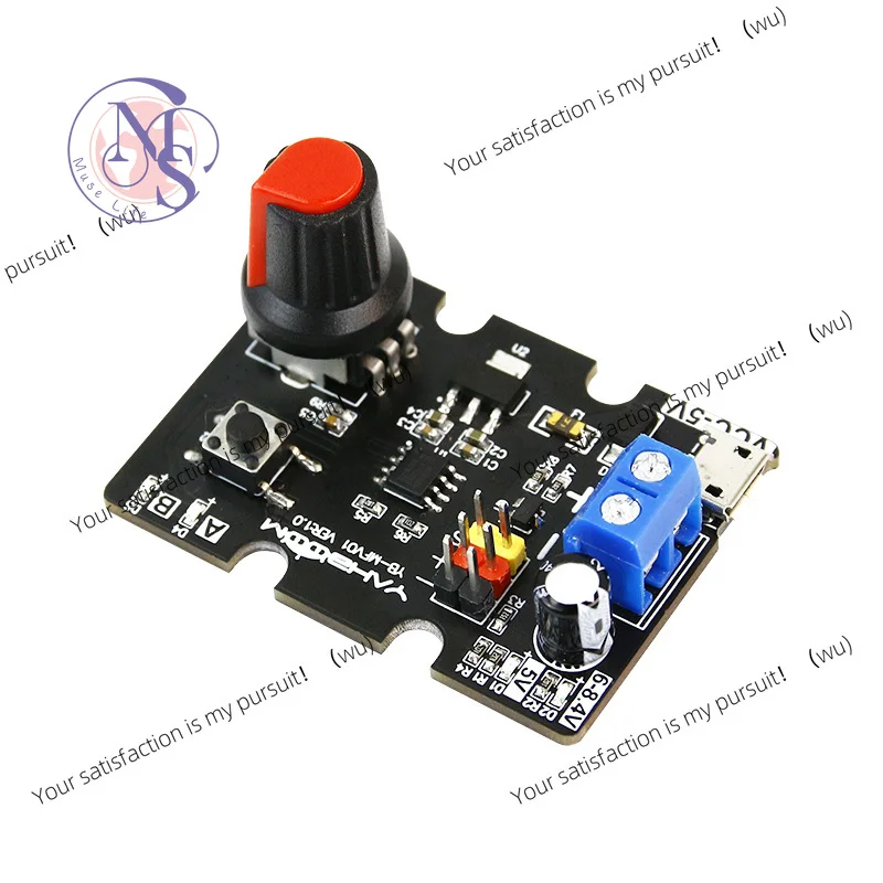 Single-channel servo controller, debugging board, robotic arm, test board driver