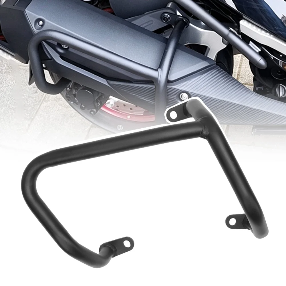 Motorcycle Exhaust Guard Crash Bar Bumper Muffler Protector Stunt Cage Falling Protection For KYMCO ST 250 250ST 250 ST ST-250