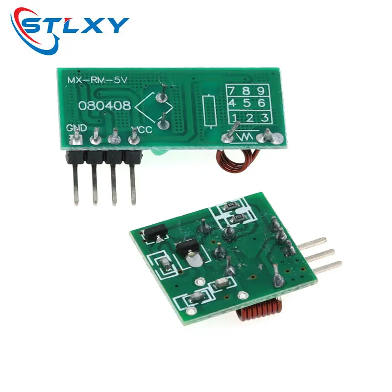 Smart Electronics 433Mhz RF transmitter and receiver Module link kit For arduino/ARM/MCU WL diy 315MHZ/433MHZ wireless