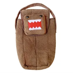 Domo Kun custodia in tessuto di peluche scatola appesa porta fazzoletti Anime Cute Tissue Organizer decorazione della stanza dell'auto