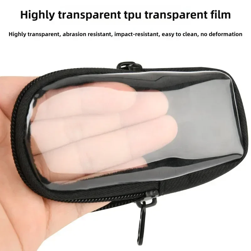 MP3 Player Carry Case Bag with Clear Window Travel Carrying Case for NWE394 MP3 Music Player Case Storage Bag