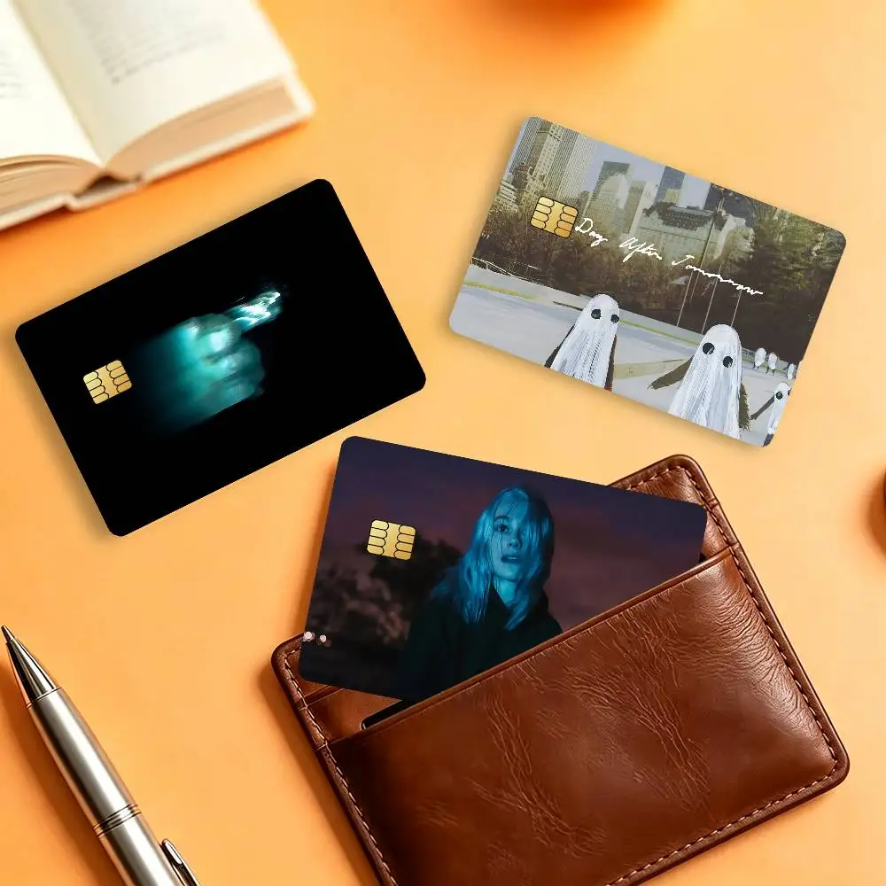Singer P-Phoebe Bridgers Lost Weekend Matte Card Stickers For Credit Cards Debit Cards And Transit Cards 4Pcs