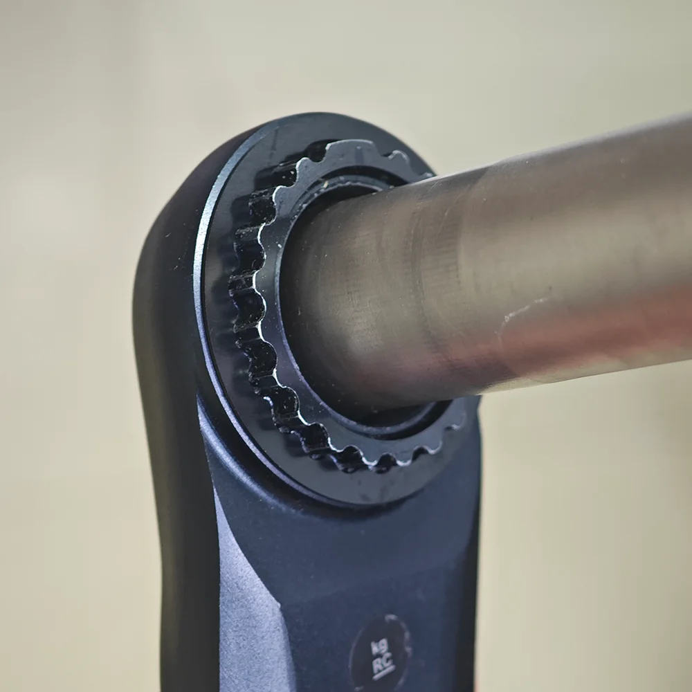 Aluminiumlegierung 7075-T6 Kurbelscheibe Dicke 0,5 mm für SHIMANO Direct Mount Kurbel Einstellen Kettenblatt Offset Fahrradteile – Detail 5