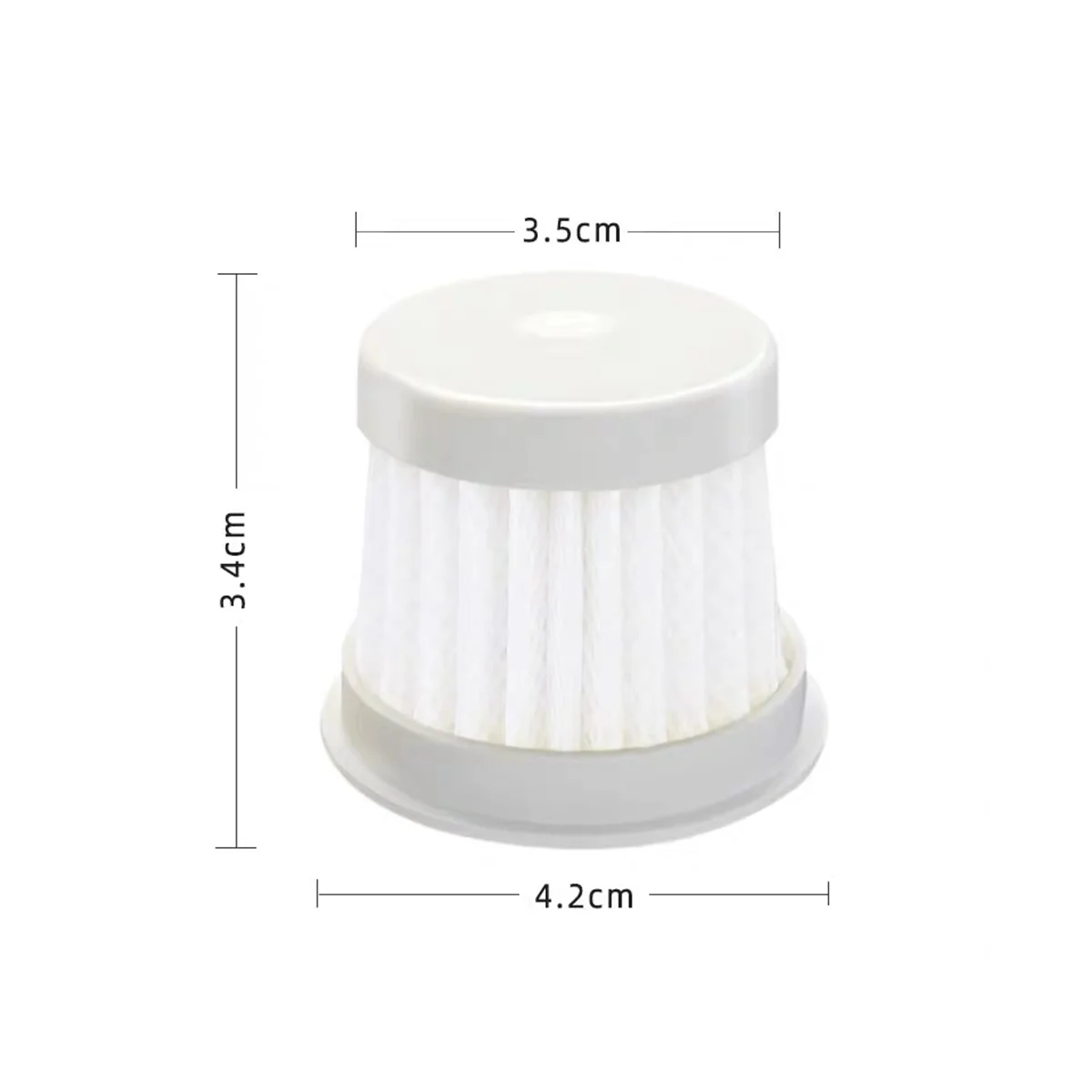 6Pcs HEPA Filter for Haier ZC401F Mite Removal Instrument Vacuum Cleaner Parts Accessories