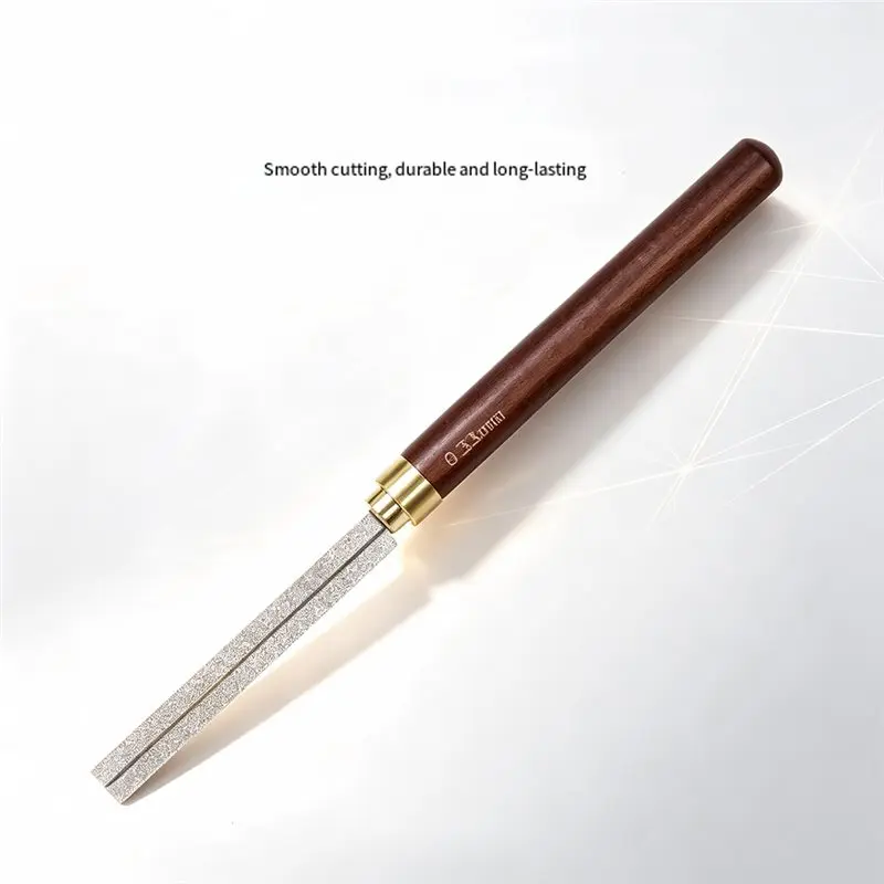 A07T-Guitar Nut Slotting File Style-Coated Nut Slotting File Size M02940 0.33Mm