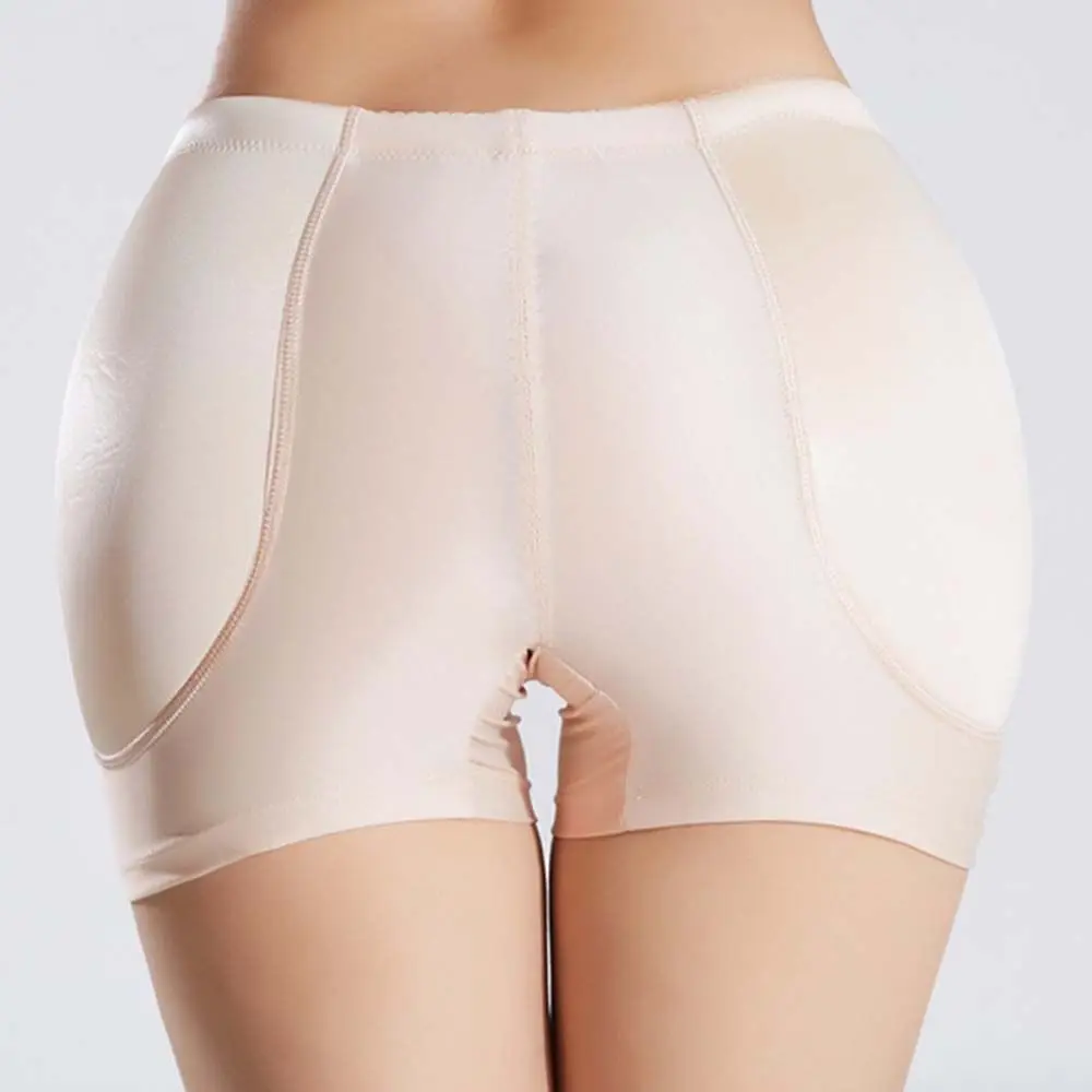 No trace Fixed Sponge Women Hip Enhancer Foam Padded Shapers Buttocks Panties Underwear Polyester