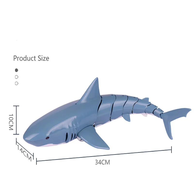 리모컨 상어 장난감 수영 물고기 동물 장난감, 광대 물고기 장난감 선물, 파티 수영장 해변 장난감 장식