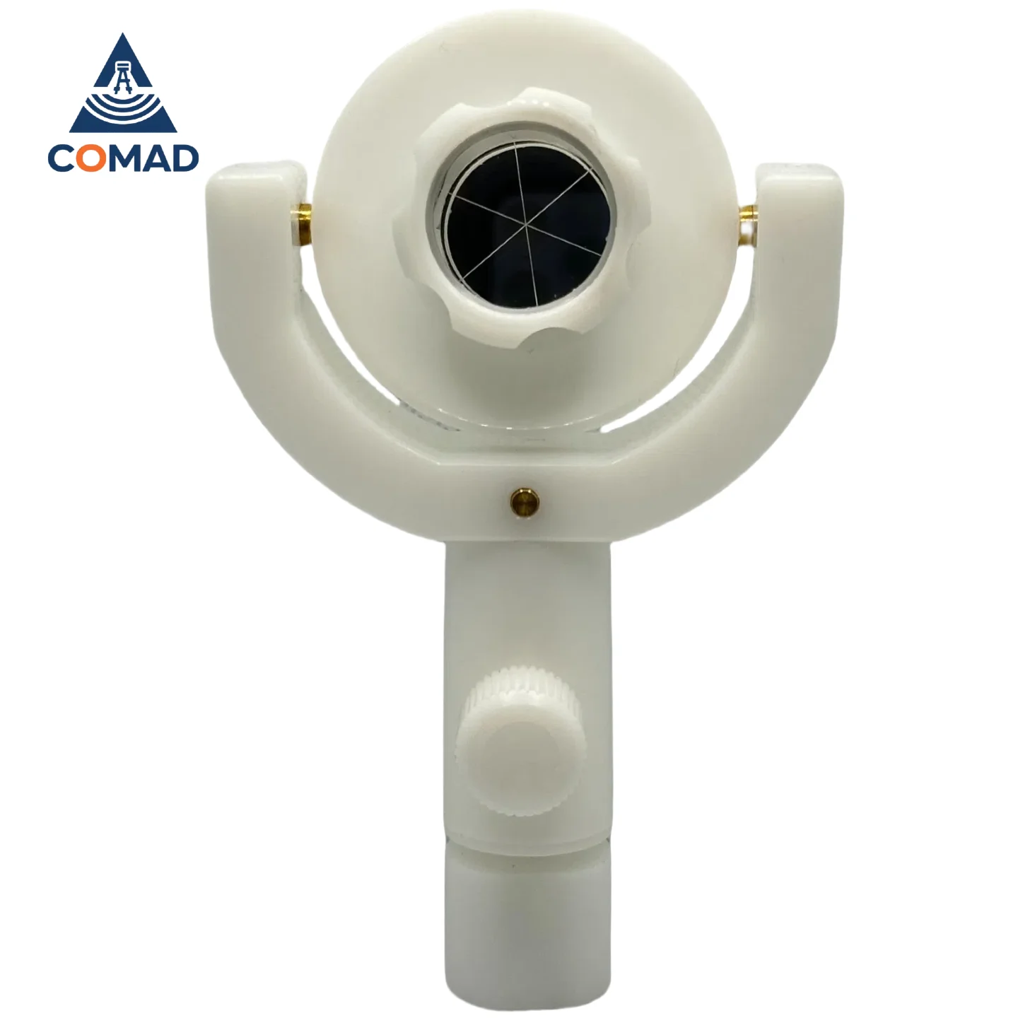 

Белая пластиковая призма мониторинга ADS109, 1-дюймовая серебряная отражающая призма для патрубка Leica с адаптером 5/8 дюйма для геодезии