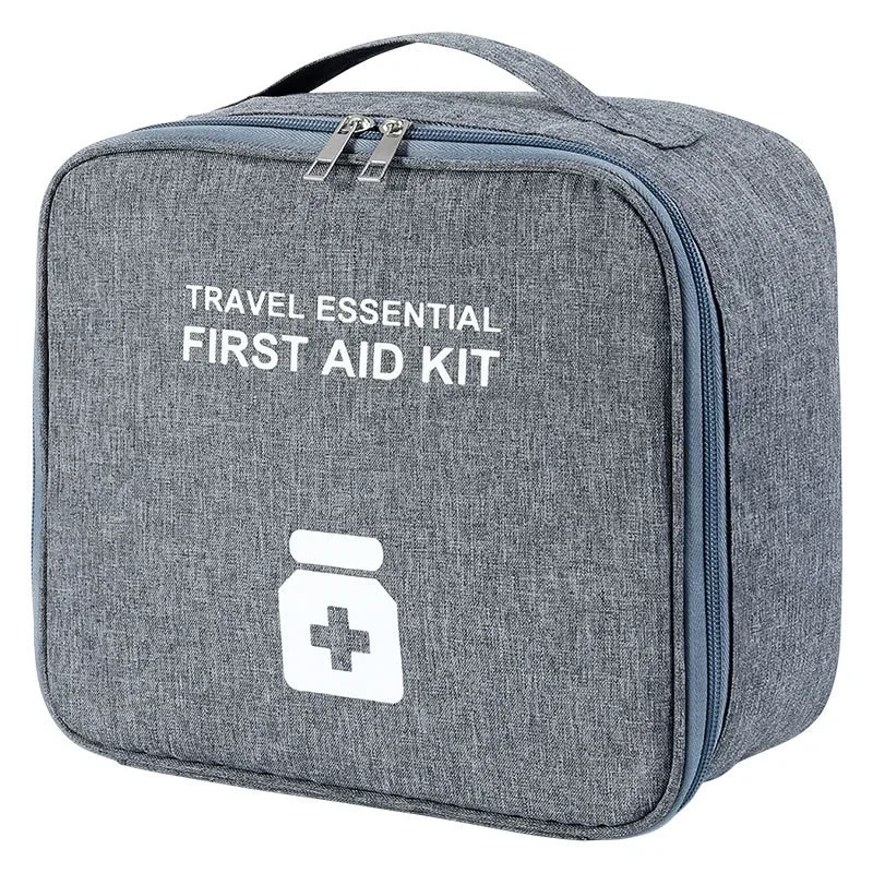 

Large capacity storage bag portable travel medicine box life bag car emergency kit first aid kit first aid