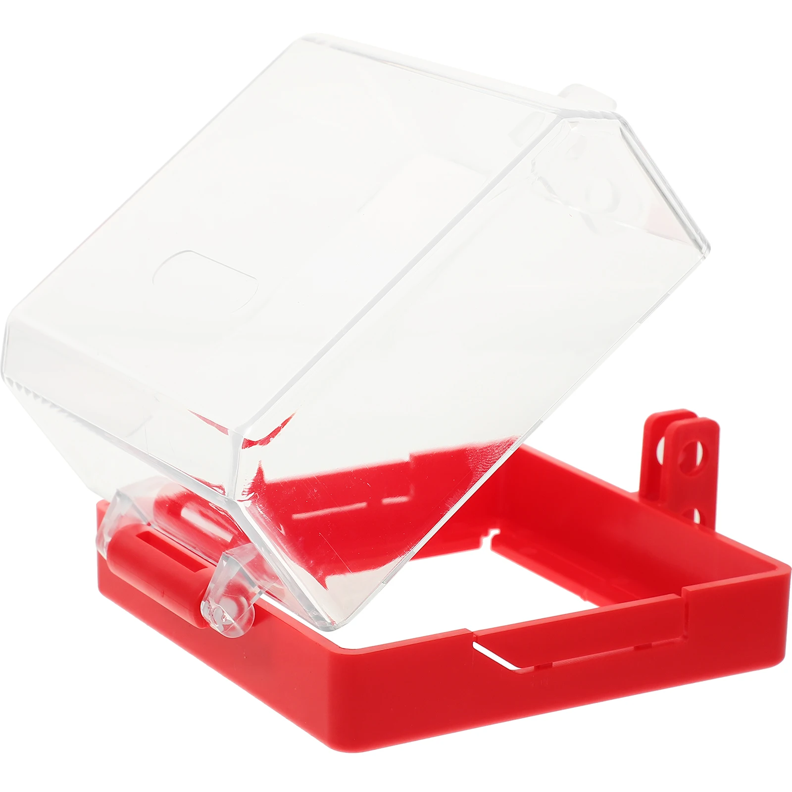 

Switch Protector Clear Button Covers Safety Locks for Wall Switches Easy Installation Home Office Use Durability