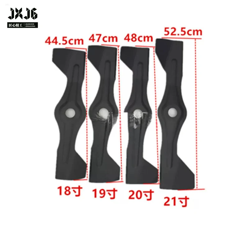 XMSJ Big Ear Straight Lawn Mower Blade for Honda GXV160 HRJ216 18 19 20 21 Inch Walk Behind Grass Cutter Garden Mowing Spare