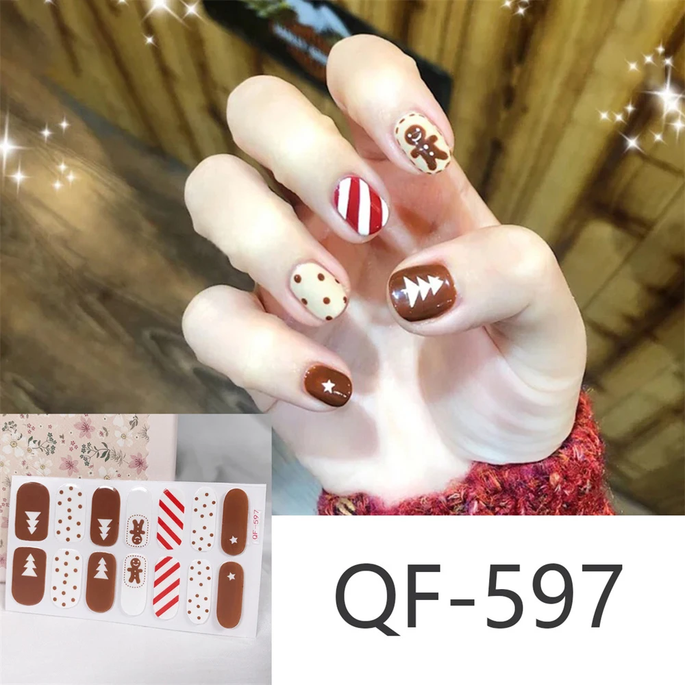 

Наклейки для ногтей в виде снежинок, снежинки, веселые и праздничные маникюрные принадлежности для маникюра и инструменты для маникюра, милые наклейки для ногтей