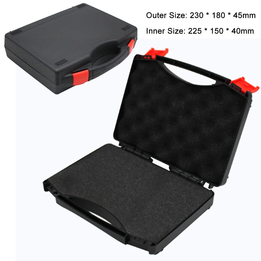 

Storage Box Tool Carrying Case PP Plastic Shape Valuables Versatile Use Customizable Foam DIY Model Optional Brand New