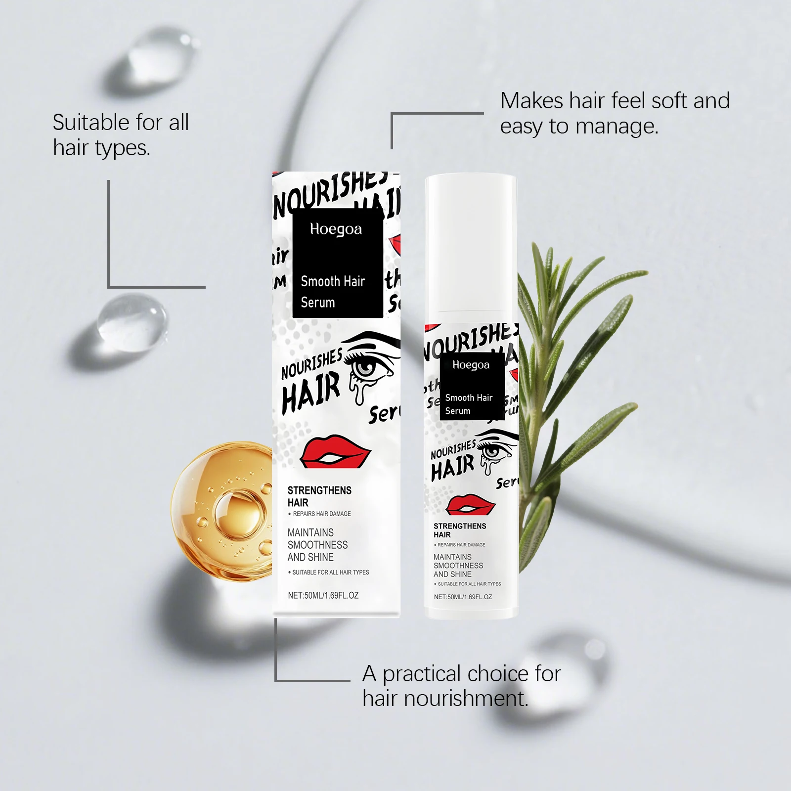 Suero alisador de queratina para el cabello, acondicionador reparador para el cabello, Reduce el cabello seco y rizado, esencia de corrección de proteínas para peluquería