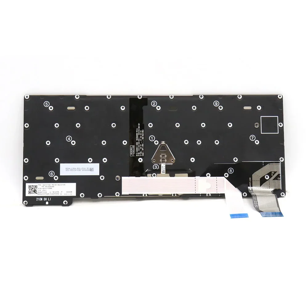 

Japanese JP Laptop Keyboard For Lenovo For Thinkpad L13 Gen 3 L13 Gen 4 L13 Gen 5 L13 Yoga Gen 3 Black With Backlight New