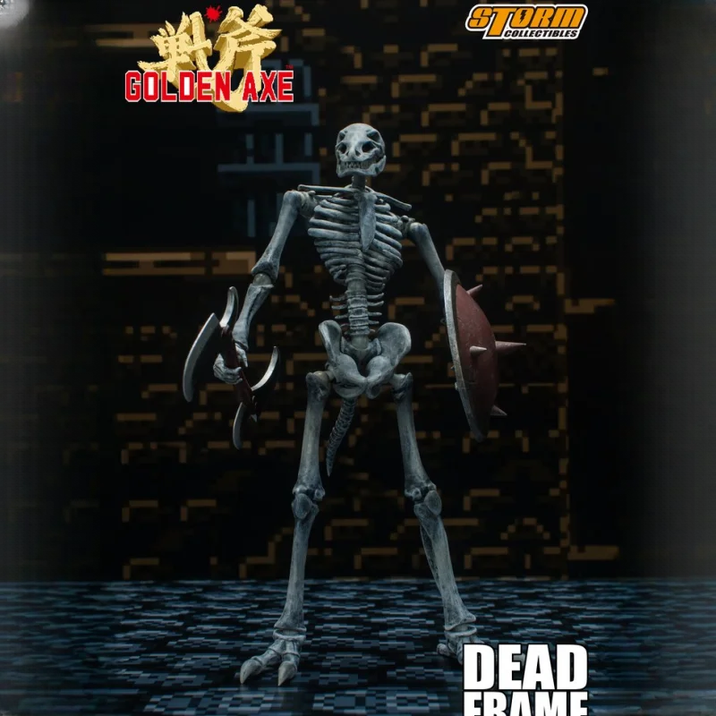 Disponibile Storm Collezionismo Scala 1/12 Scheletro Legione Figure articolate Ascia da battaglia Guerriero Pack Mecha Army Builders Collector