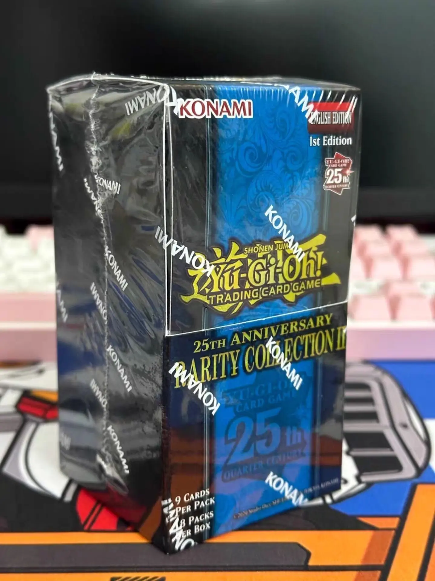 Yugioh Duel Monsters 25th Anniversary Rarity Collection II 1st Edition Booster RA02 English TCG Collection Sealed Booster Box