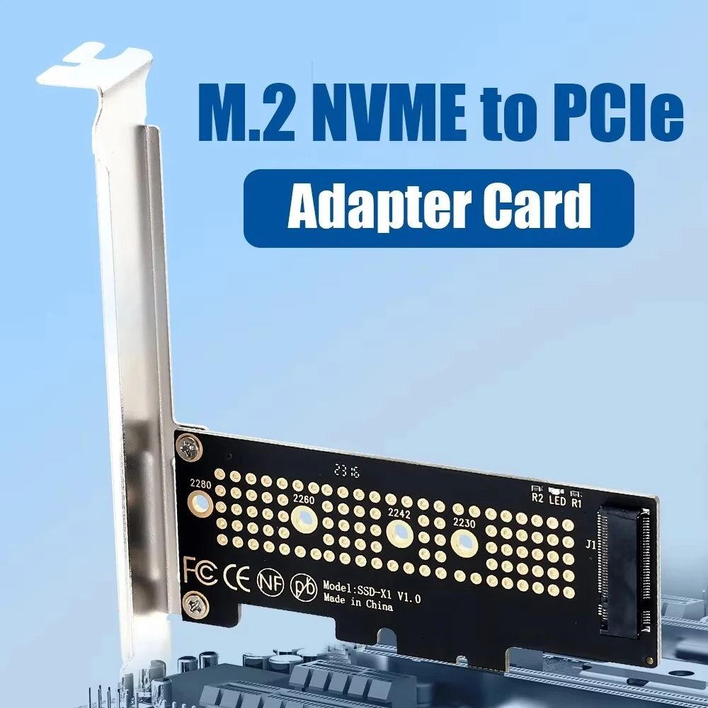 64Gbps Gen4 PCIe4.0 M.2 NVMe to PCIe Adapter Card With Aluminum SSD Heatsink X1 X4 X8 X16 Expansion Card For Desktop PC