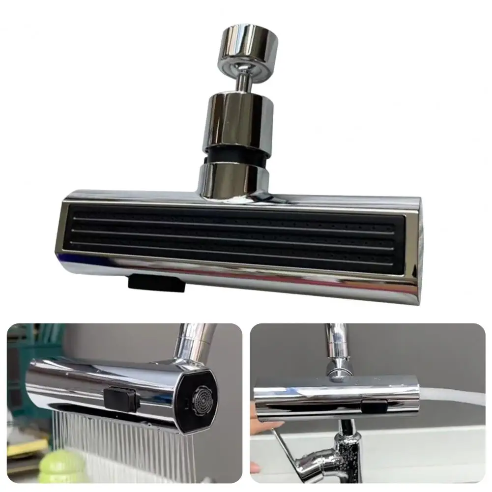 360-Degree Waterfall Kitchen Faucet Splash-proof Adjustable Spray Extension Faucet Aerator Kitchen Sink Tap Faucet