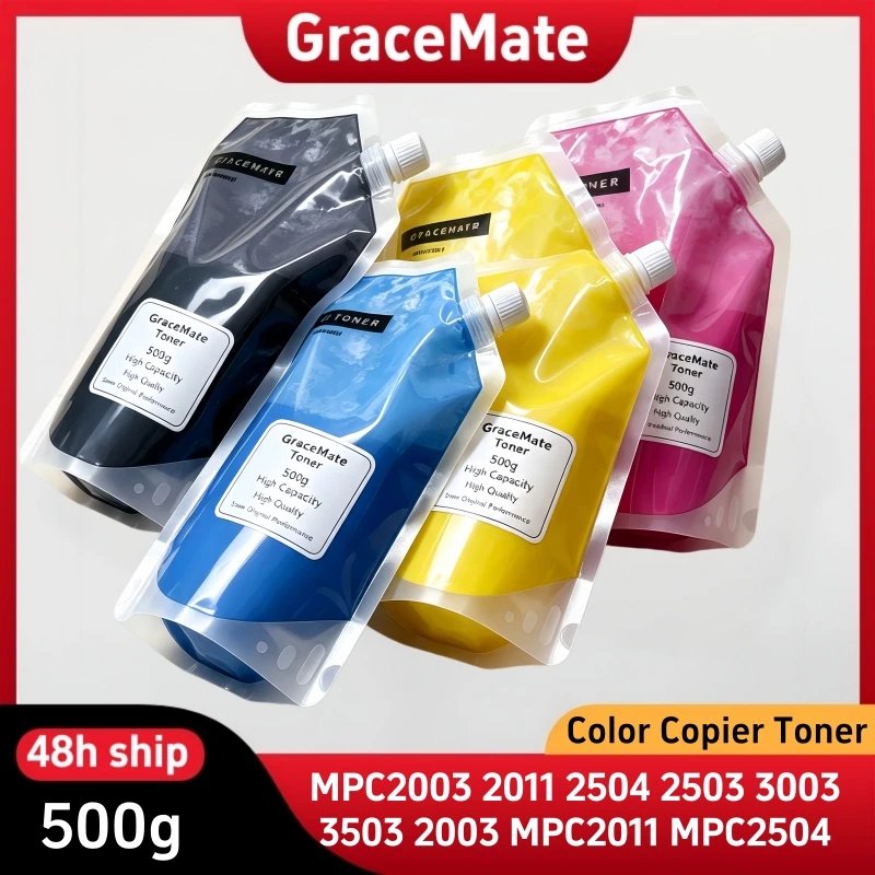 Import 500g/PC Refill Toner Powder for Ricoh MPC2003 2011 2504 2503 3003 3503 2003 MPC2011 MPC2504 MPC2503 MPC3503 MPC3003