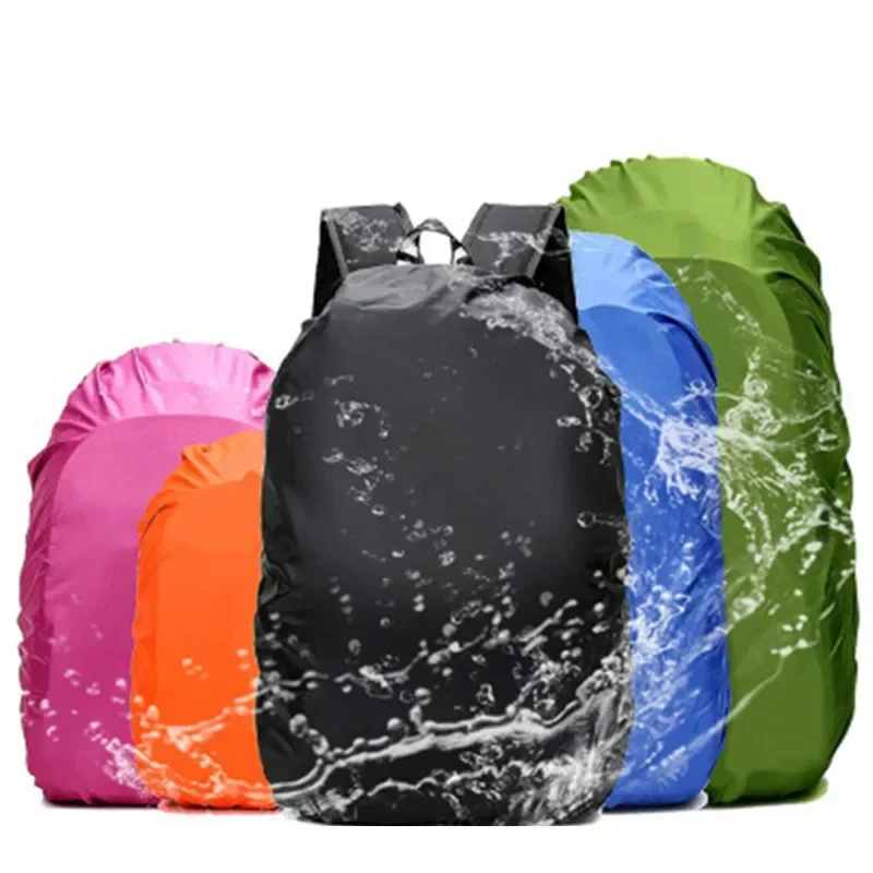 Practical Backpack Rain Shield Waterproof Dustproof Sun-protected Bag Shield Outdoor Camping Hiking Backpack Protective Cover