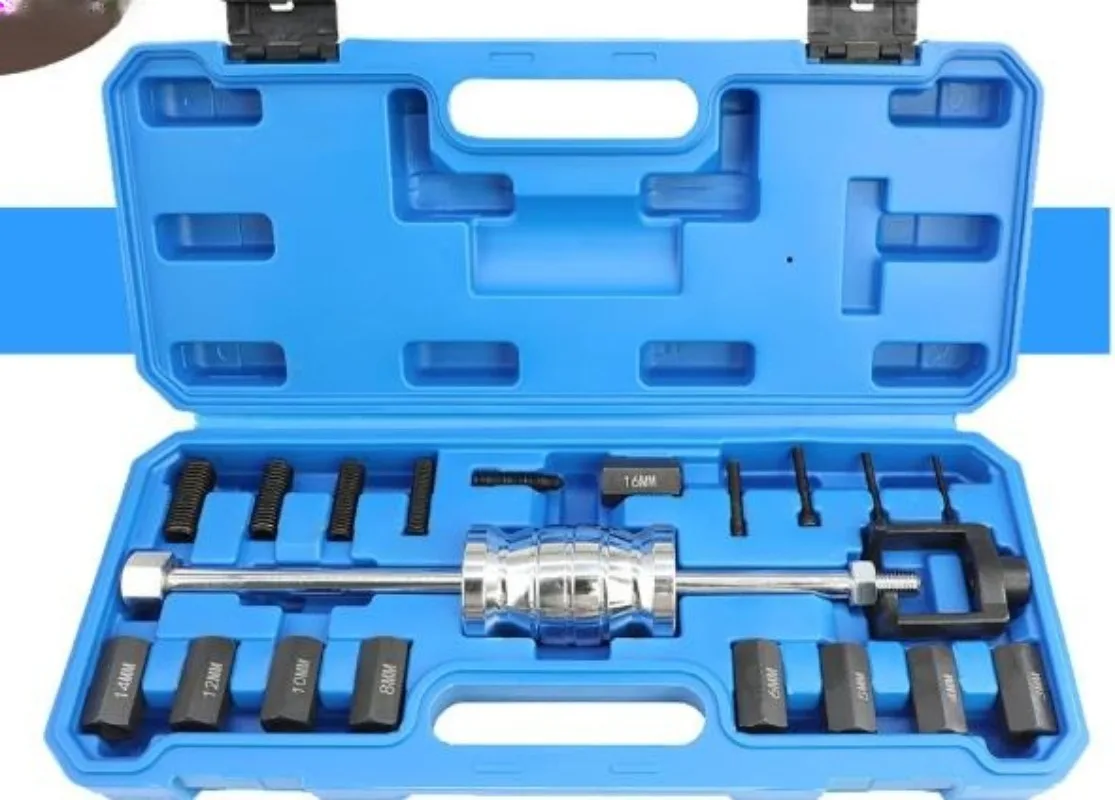 Tools for Pin Removal: Manual Pin Puller with Internal Thread Design, M3 - 16 Sizes, Pulling Hammer and Puller Head