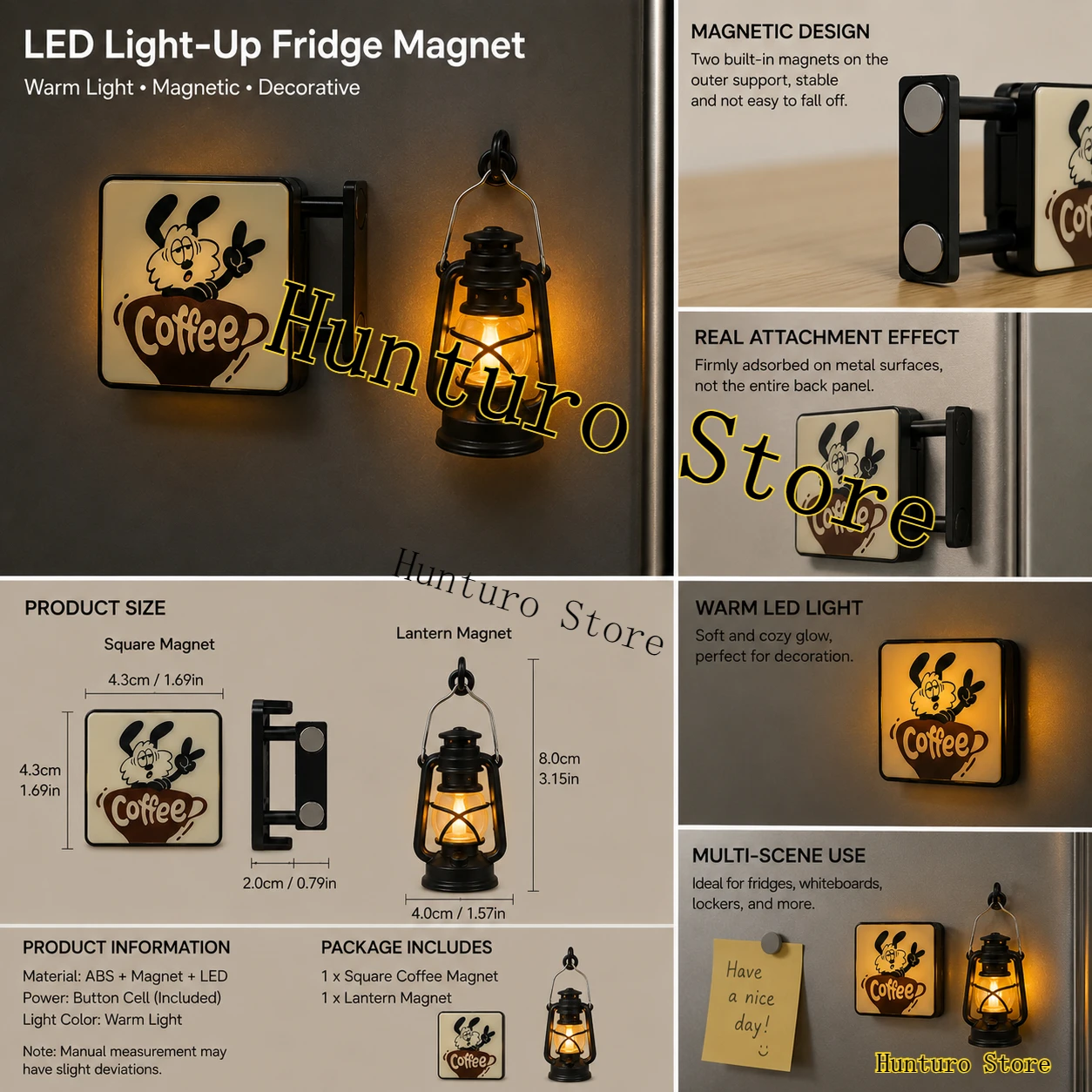 LED Coffee Bar Fridge Magnet w - Home Bar And Fridge ulasan dan harga