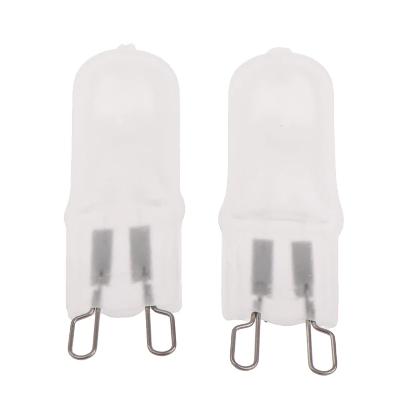 Ampoule halogène G9 super lumineuse, lampe halogène transparente d'intérieur, blanc chaud, 20W