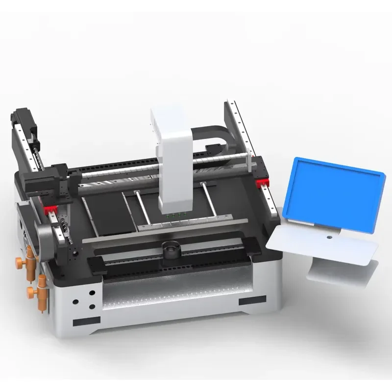 for Miniature SMT Electronic Production Machinery High Speed 4 Head SMT LED Printed Circuit Board Assembly Line