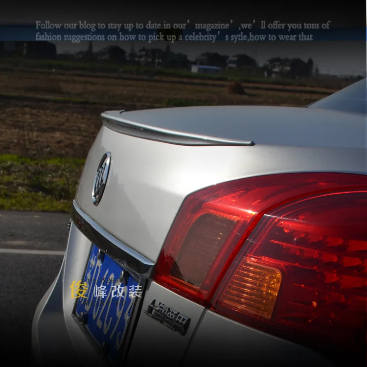 

For Buick Excelle rear wing, new Excelle modified special car decoration accessories with baked paint, no need for drilling and