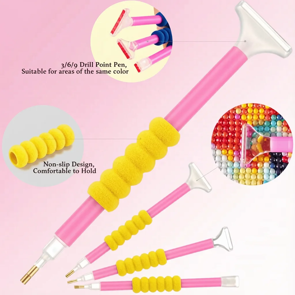 5D Diamond Painting Tools Kit with Storage Box description 3