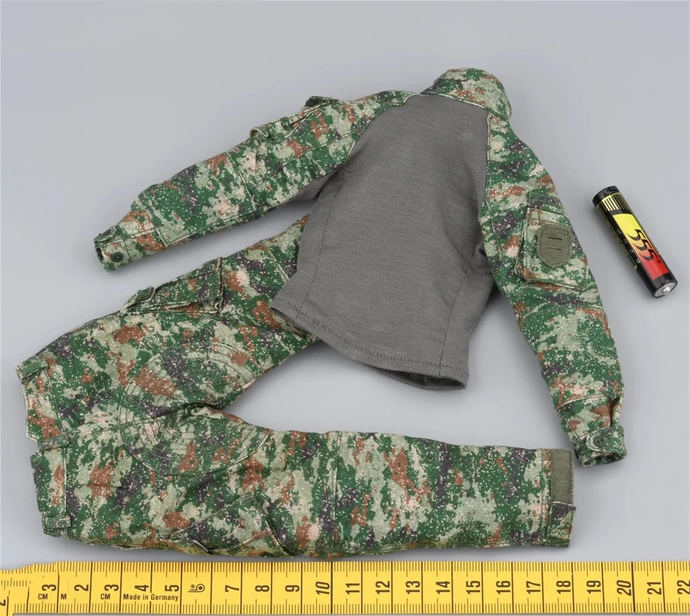 1/6 Soldierstory Asien Soldat Hübscher Kerl Mann Kleid Uniform Tops Hose Taille Gürtel Knie Pad Spielzeug Modell Für 12 "Action Figure SS134