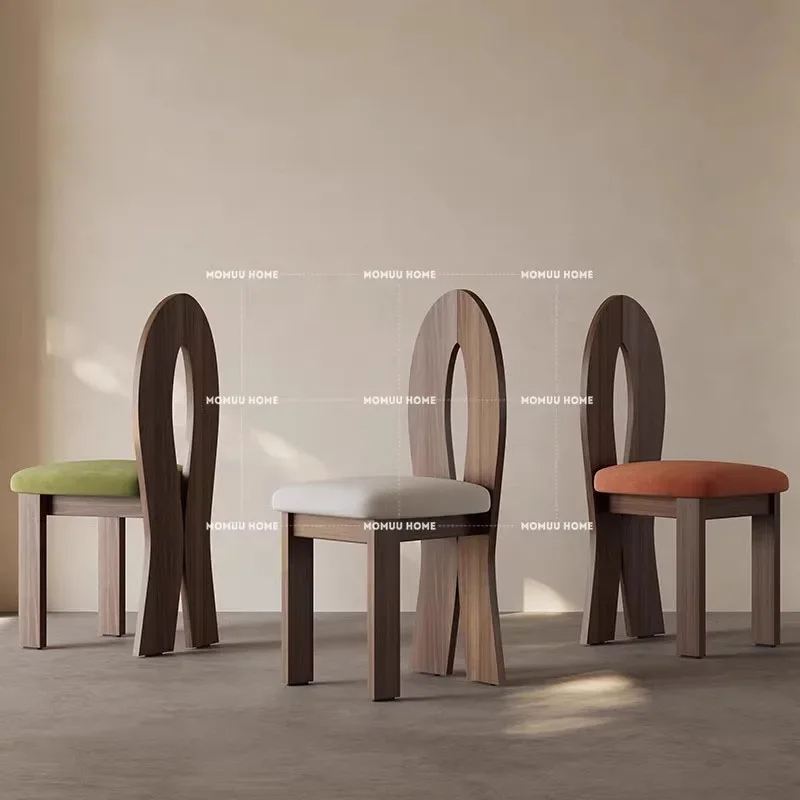 Jewelry Postmodern Dining Chair Vintage Wedding Retro Throne Designer Service Dining Chair Comfortable Muebles Hotel Furniture