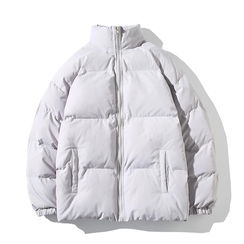 2022 Giacca invernale da uomo Parka addensare cappotto caldo da uomo colletto alla coreana giacche tinta unita Parka cappotto moda donna nuovo streetwear