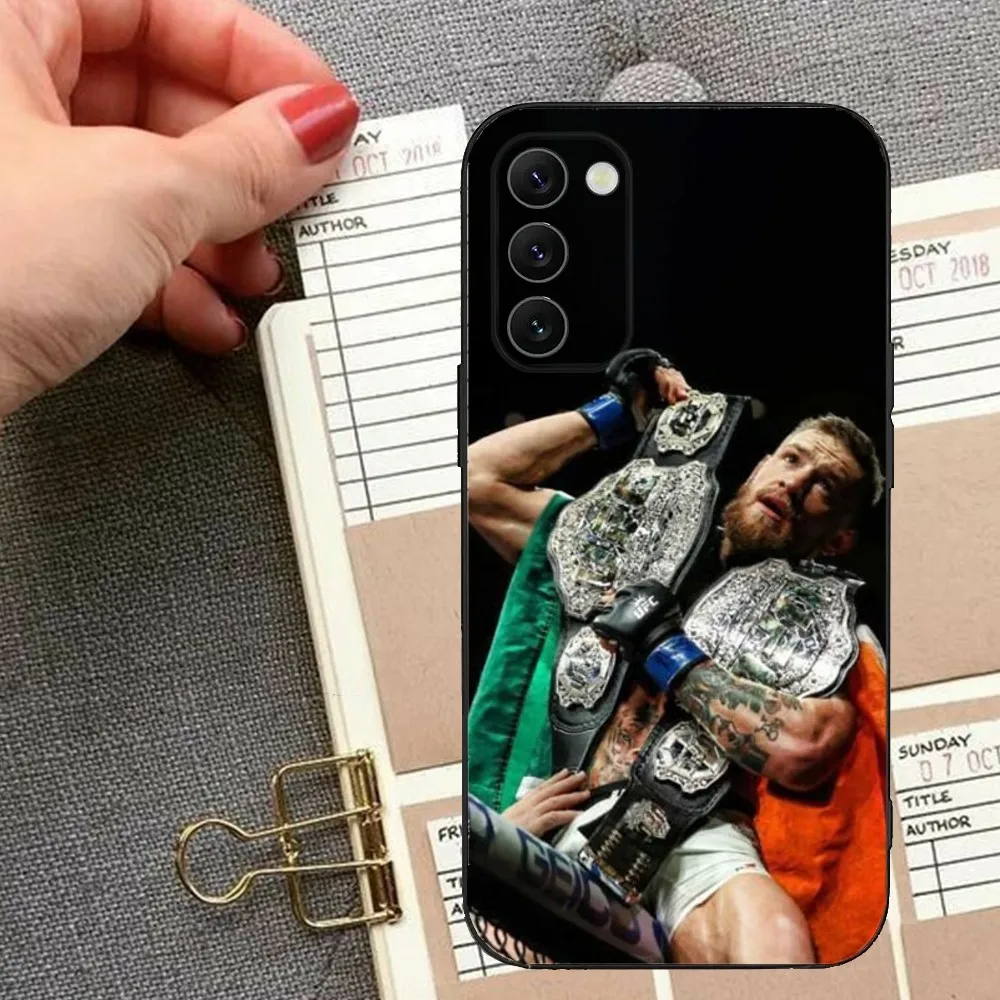 C-Conor McGregor Boxing Phone Case For Samsung Galaxy A20,A21s,A22,A31,A32,A52,A53,A72,73,A80,A91Soft Black Cover image 6