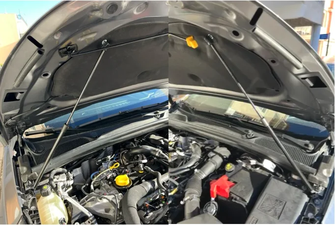 

Hood Damper For 2019-2024 Renault Clio BF MK5 Renault Lutecia/Colt Front Bonnet Modify Gas Struts Lift Support Shock Piston Rods