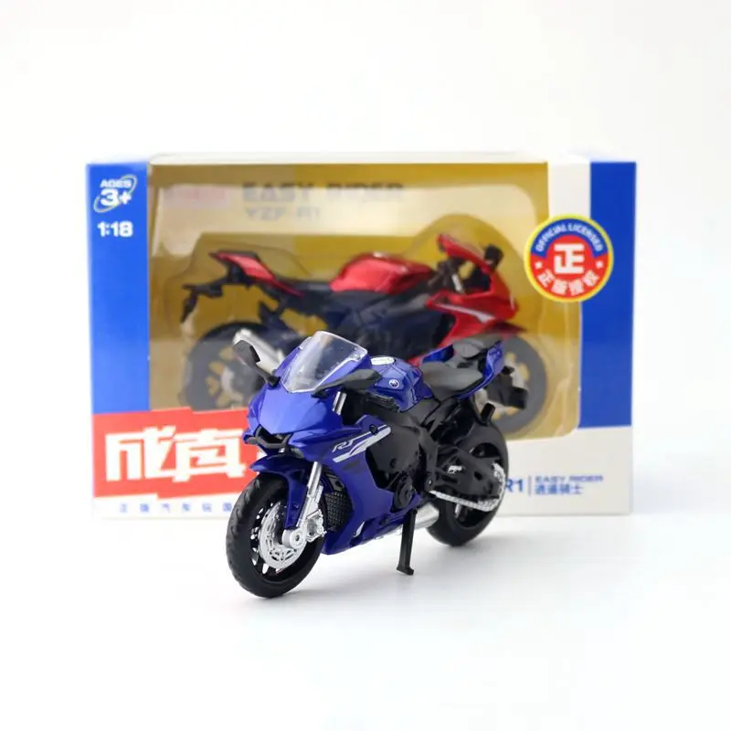 1:18 Yamaha YZF-R1 Motorcycle Model Die Cast Alloy Toy Motorcycle Racing Car Models Cars Toys For Children Collectible