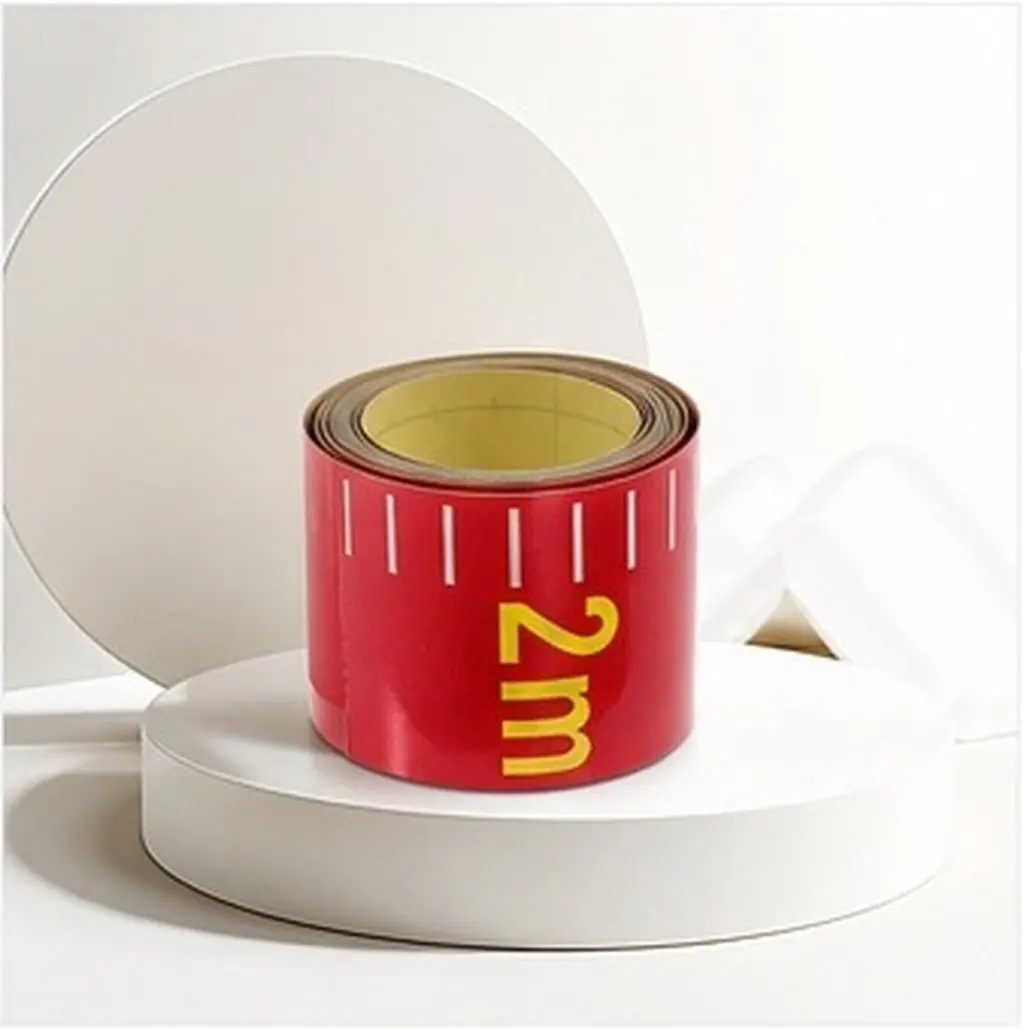 Reflective Waterproof Liquid Level Scale Sticker 6.6ft Self-Adhesive Tank Level Indicator Tape for Outdoor Water Chemical