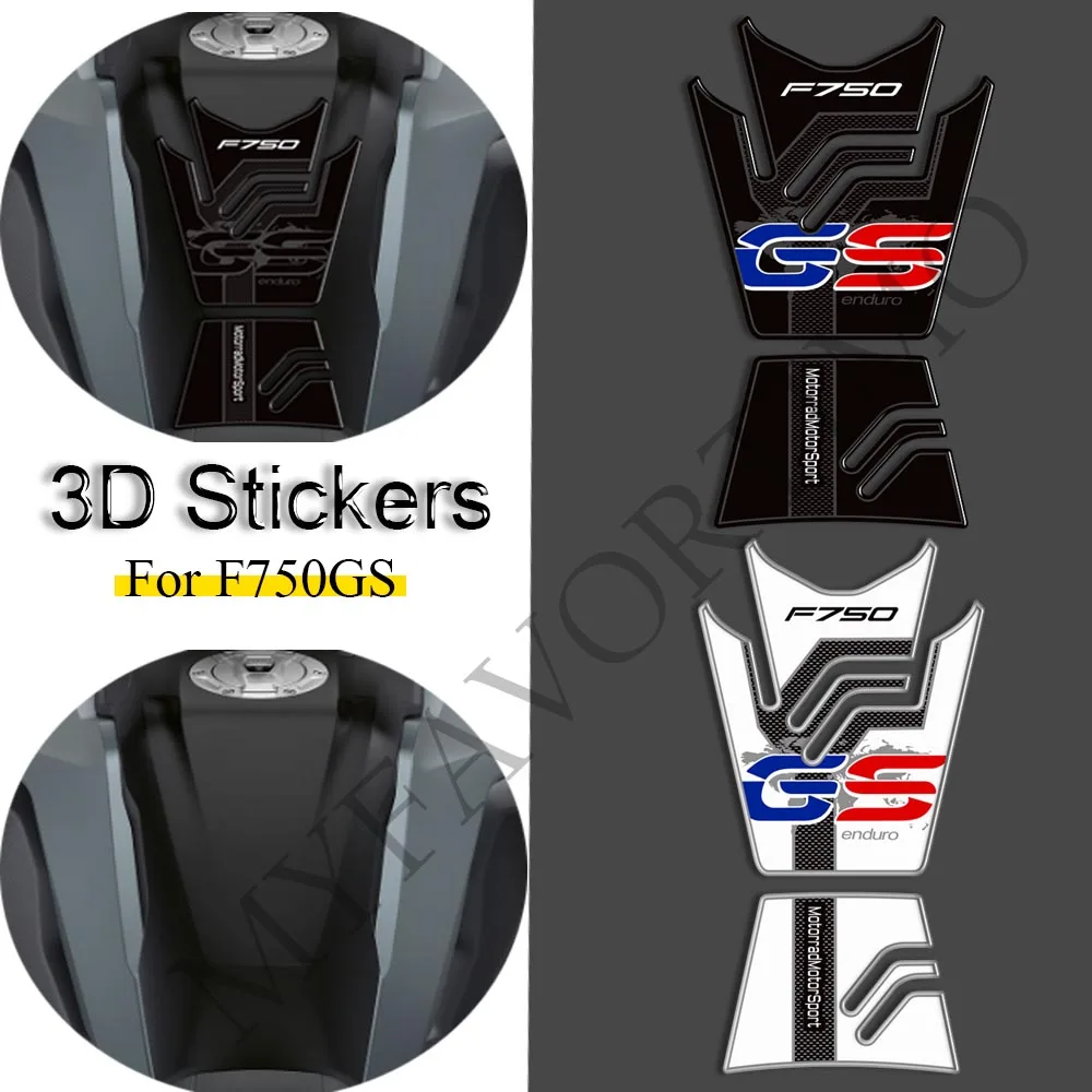 

For BMW F750GS F750 F 750 GS 2019 2020 2021 2022 2023 Stickers Decals Protection Tank Pad Grips Gas Fuel Oil Kit Knee Adventure