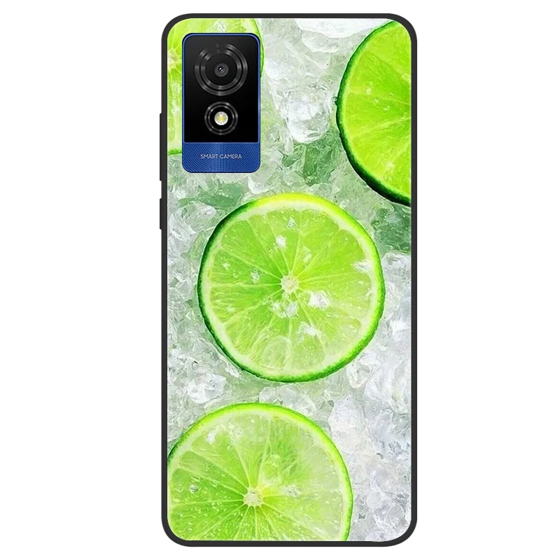 Case For TCL 501 Case TCL501Cool Silicone Protective Cover for TCL 501 T433D 2024 Bumper Protector Fundas Coque Shockproof