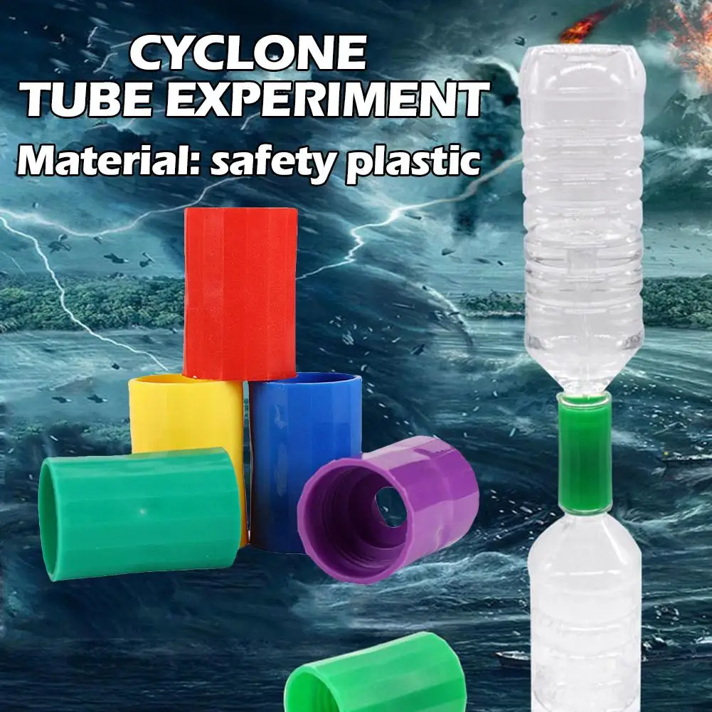 2 Pc Hot Science Toys Vortex Demonstration Cyclone Creative Gift Experiment Puzzle Science Toy Novelty Experiment Children O6K0