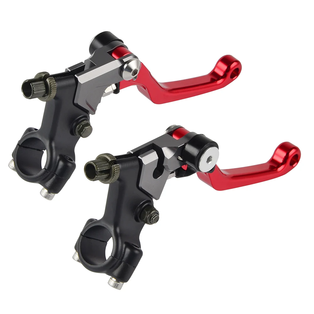 NICECNC Brems- und Kupplungshebel für Honda CRF450R, CRF250R, CRF300L, Kawasaki KDX250, KDX200, Suzuki DR250, DR200, Yamaha YZ250. – Detail 3