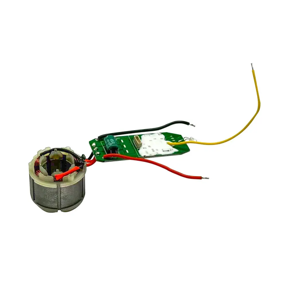 16.8V Replacement Brushless Motor Stator With Control Board Set For Lithium Ion Drill Repair Hardware Power Tool 07370